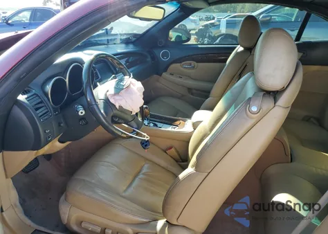 2006 Lexus Sc 430 z USA, uszkodzony, nr VIN JTHFN48Y569002200